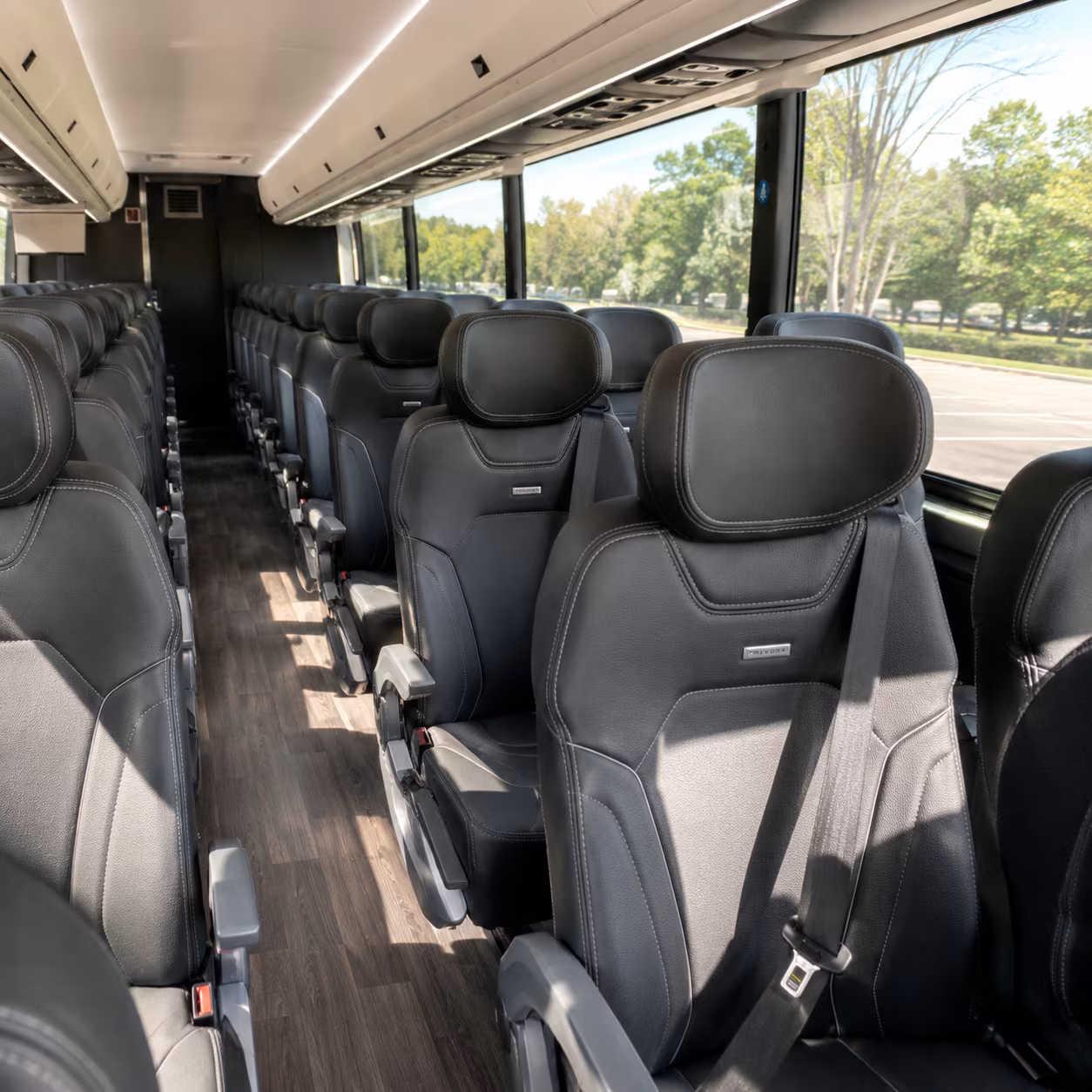 norwalk employee transportation onboard seating